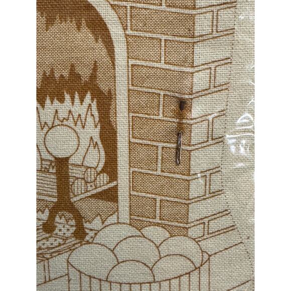 Vintage 1978 Sunset Stitchery Christmas Fireside Stocking Kit 2040 NIP - Picture 5 of 5